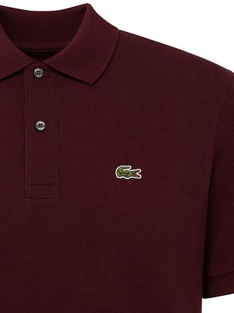 Lacoste Polo Shirt Pique Aubergine