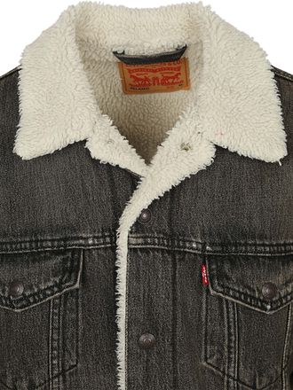 Levi's Sherpa Jakke Denim Antrasitt