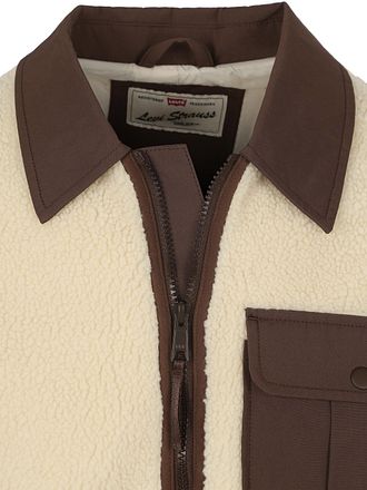 Levi's Sherpa Jacket Fleece Ecru