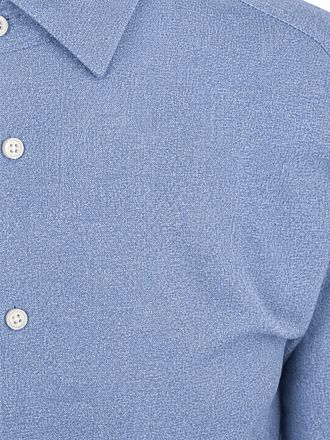 Desoto Short Sleeve Overhemd Lichtblauw