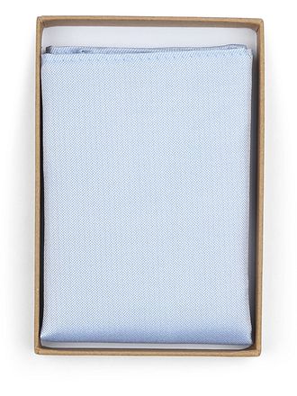 Suitable Zijde Pochet Lichtblauw