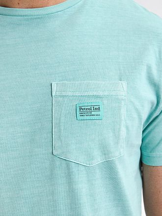 Petrol T-Shirt Key Melange Aqua
