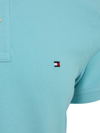 Tommy Hilfiger 1985 Polo Shirt Aqua Blue