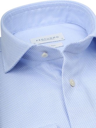 Profuomo Dobby Shirt Light Blue