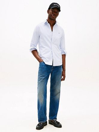 Tommy Hilfiger Oxford Shirt Stripes Light Blue
