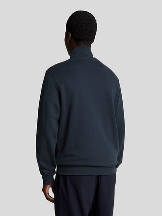 Lyle & Scott Half Zip Pullover Tonal Navy