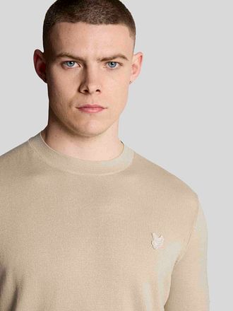 Lyle & Scott Tonal Tröja Greige