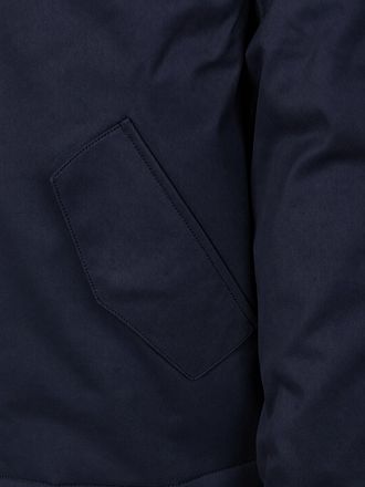 Lyle & Scott Jacka med Huva Marinblå