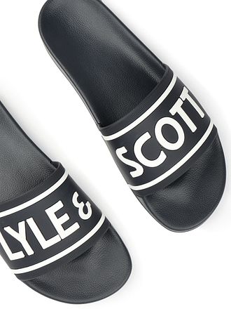 Lyle & Scott Tofflor Marinblå