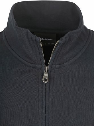 Lyle & Scott Sweat Half Zip Pull Navy