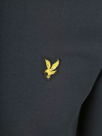 Lyle & Scott Sweat Half Zip Pull Navy