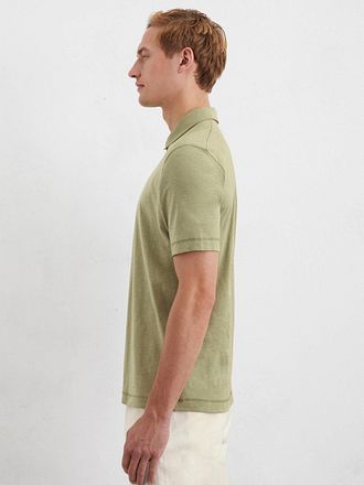Marc O'Polo Poloshirt Slubs Salviegrønn