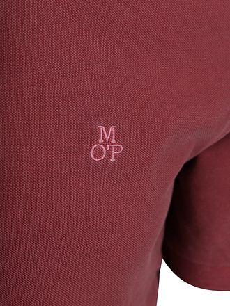 Marc O'Polo Poloshirt Piqué Acai Rød