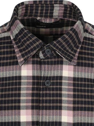 Marc O'Polo Skjorte Rutet Navy Mauve