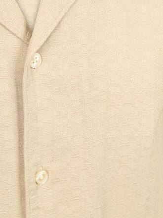Marc O'Polo skjorte korte ærmer beige