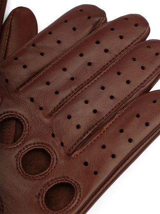Hestra Gants Morgan Marron En Cuir