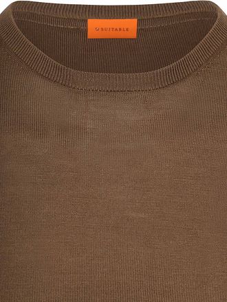Suitable Pull Laine Mérinos Taupe