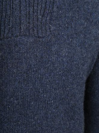 McGregor Pull Half Zip Mix Laine d'Agneau Marine