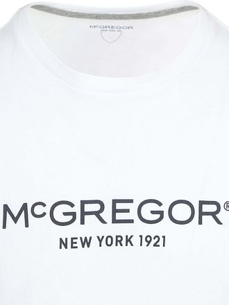 McGregor Essensiell T-skjorte Logo Hvit
