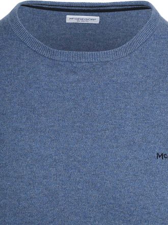 McGregor Trui Cotton Cashmere Vintage Blauw