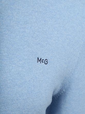 McGregor Trui Merino Blend V-Hals Ice Blauw