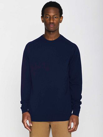 KnowledgeCotton Apparel ullgenser mørkeblå