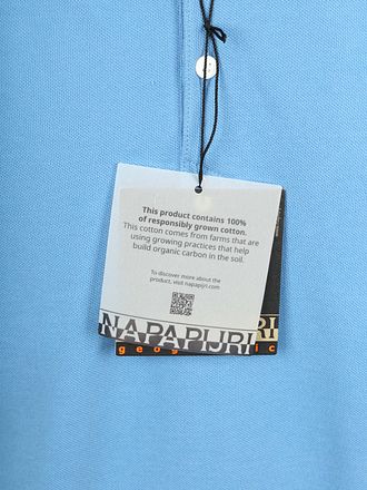 Napapijri Ealis Polo Shirt Mid Blue