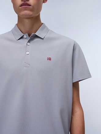 Napapijri Ealis Polo Shirt Grey
