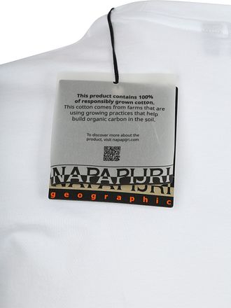 Napapijri Mahsa T-skjorte – Hvit