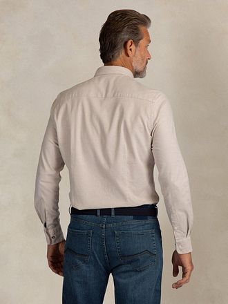 NZA Shirt BD Barn Twill Sand