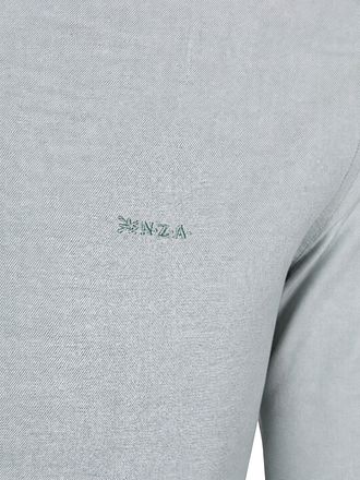 NZA Skjorte Button-Down Barn Twill Grønn