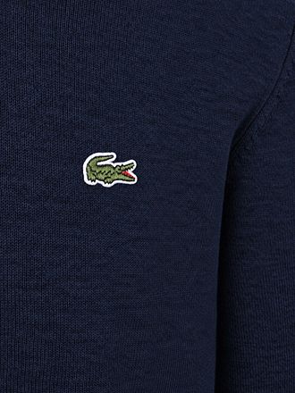 Lacoste Sweter Zipper Granatowy