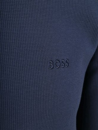 Sweter BOSS Tempesto granatowy