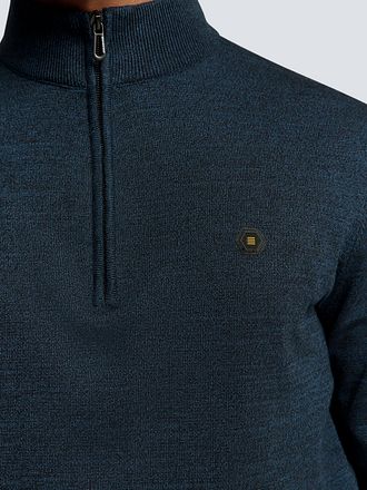 No Excess Half Zip Pullover Navy