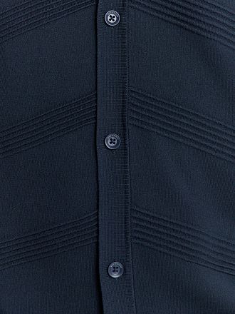No Excess Knitted Top Navy