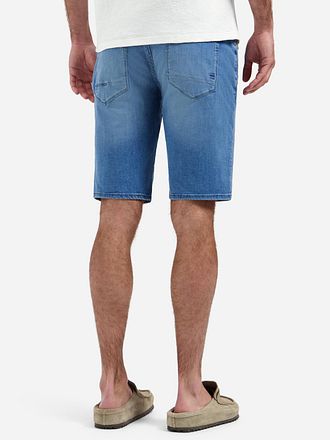 No Excess Kort Denim Stretch Bleach