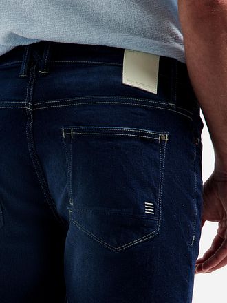 No Excess Short Denim Stretch Foncé