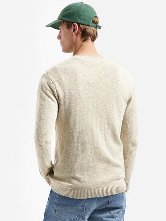 No Excess Pullover Slub Beige