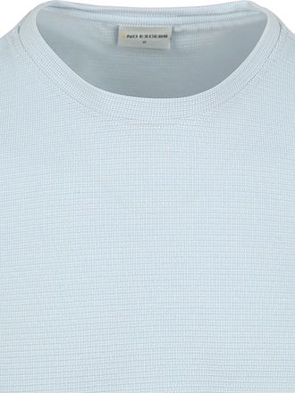 No Excess Structure T-Shirt Light Blue