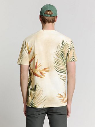 No-Excess T-Shirt Crewneck Impression Ecru