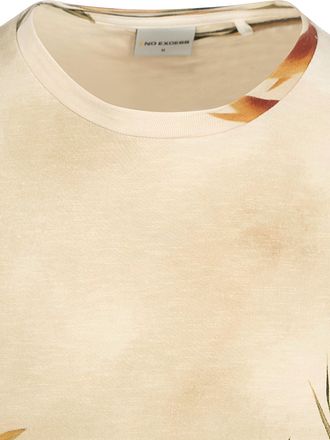 No-Excess T-Shirt Crewneck Print Ecru