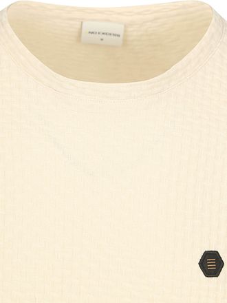 No-Excess T-Shirt Jacquard Ecru