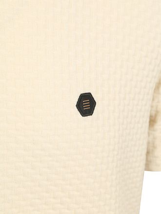 No-Excess T-skjorte Jacquard Ecru