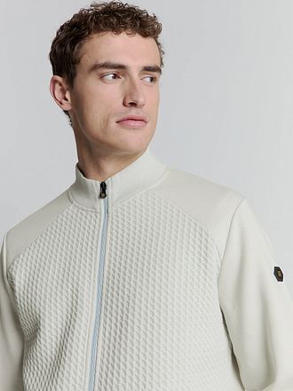 No Excess Vest Glidelås Jacquard Kritt