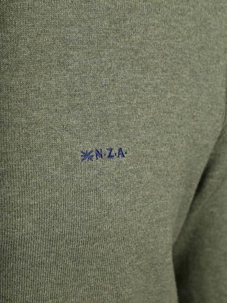 NZA Half Zip Sweater Akar Melange Army