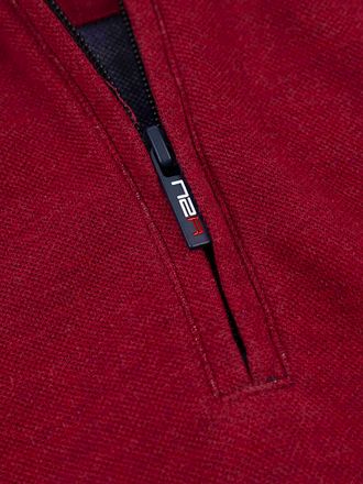 NZA Halfzip Samuel Cherry Rød