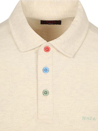 NZA Polo Hawera Mélangé Écru