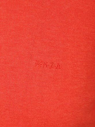 NZA Polo Maille Manches Longues Rouge