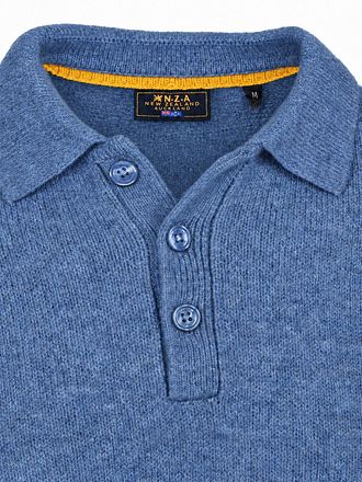 NZA Pullover Dobson Wollmischung Blau