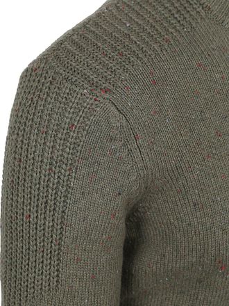 NZA Pullover Mocker Conor Melange Army Grey